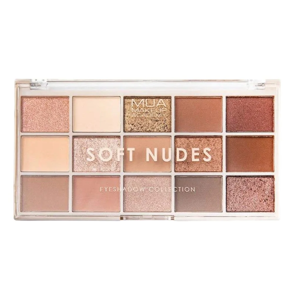 Φωτογραφία προϊόντος: MUA 300921 15 SHADE EYESHADOW PALETTE - SOFT NUDES