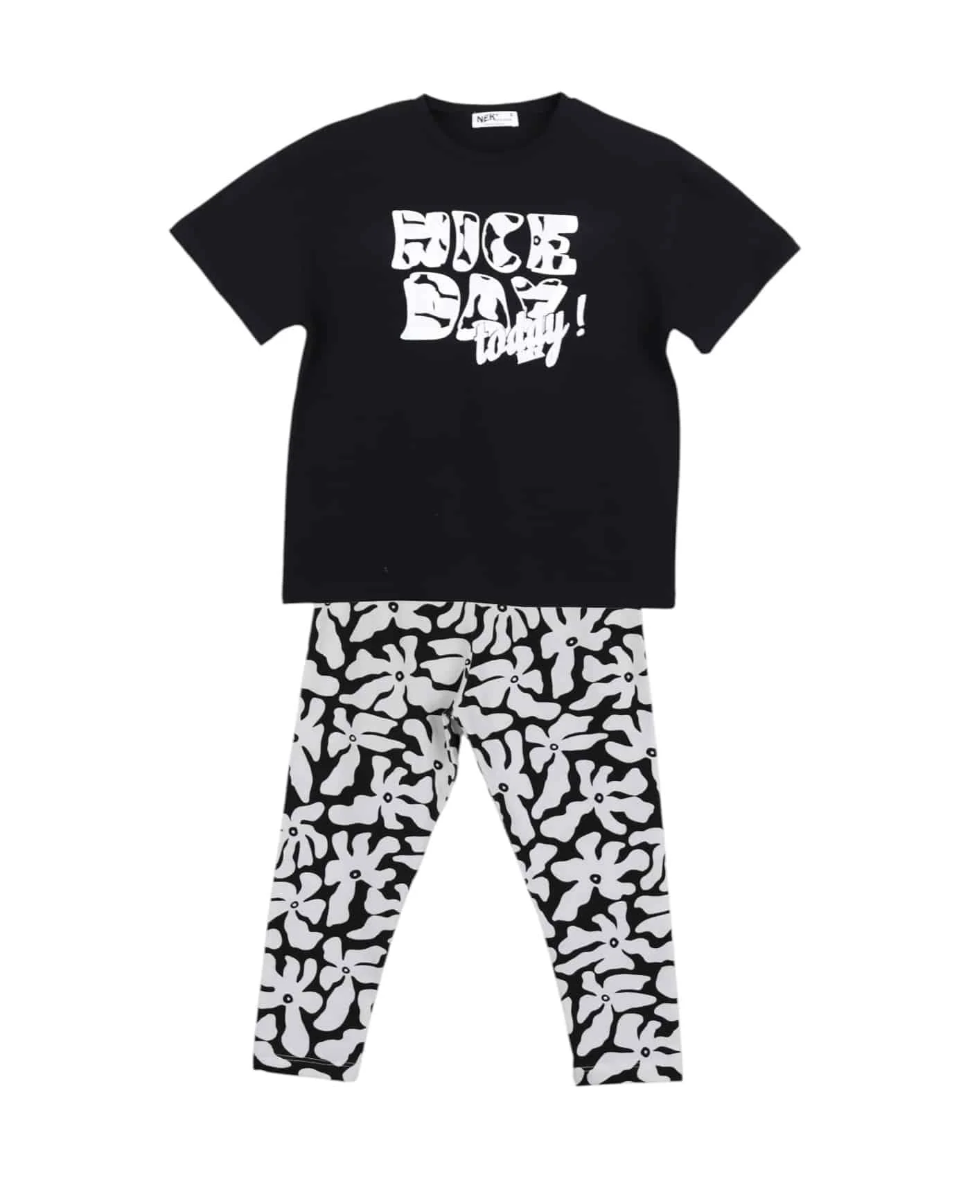 Φωτογραφία προϊόντος: NEK KIDS WEAR 26425 ΠΑΙΔΙΚΟ ΣΕΤ ΓΙΑ ΚΟΡΙΤΣΙ ΜΑΥΡΟ ΛΕΥΚΟ 2ΤΜ ΑΠΟ 6-16 ΕΤΩΝ