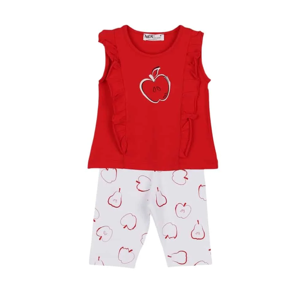 Φωτογραφία προϊόντος: NEK KIDS WEAR 71825 ΒΡΕΦΙΚΟ ΣΕΤ ΓΙΑ ΚΟΡΙΤΣΙ ΚΟΚΚΙΝΟ ΛΕΥΚΟ 2ΤΜ ΑΠΟ 0-24 ΜΗΝΩΝ