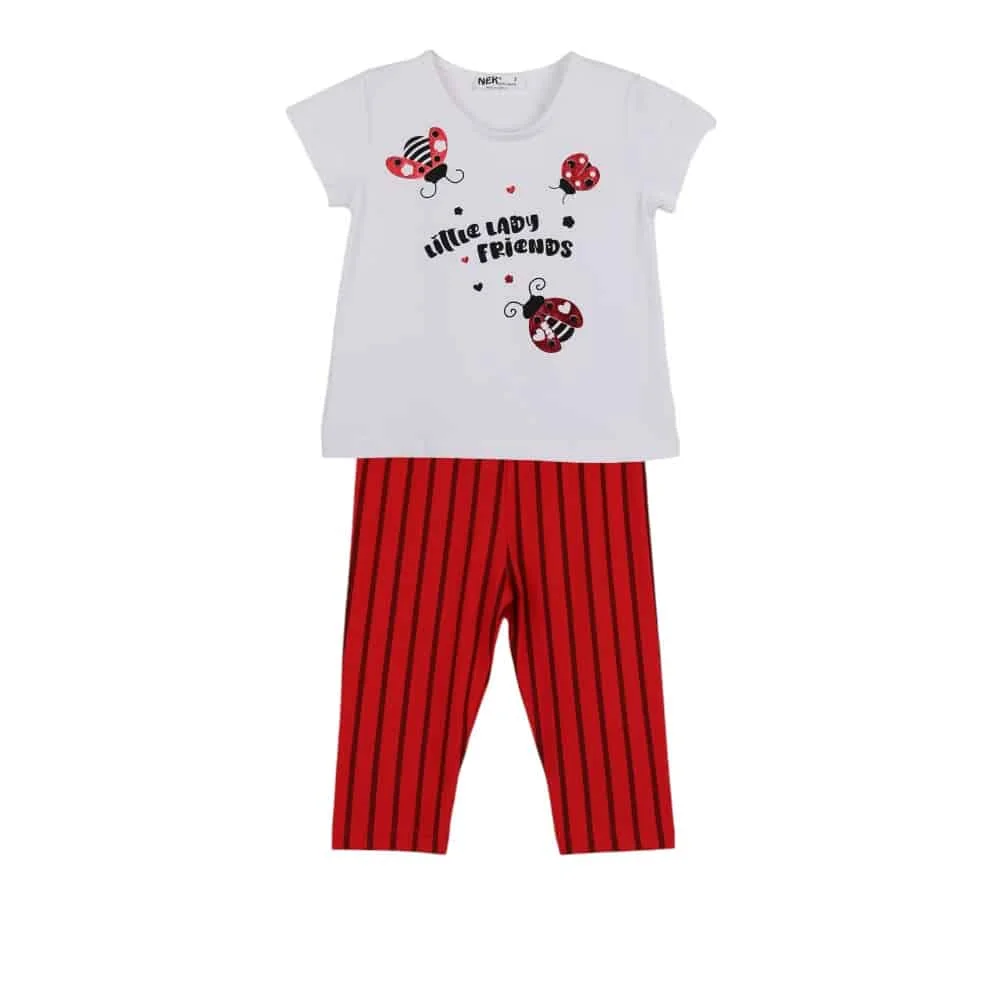 Φωτογραφία προϊόντος: NEK KIDS WEAR 33125 ΠΑΙΔΙΚΟ ΣΕΤ ΓΙΑ ΚΟΡΙΤΣΙ ΛΕΥΚΟ ΚΟΚΚΙΝΟ 2ΤΜ ΑΠΟ 1-6 ΕΤΩΝ
