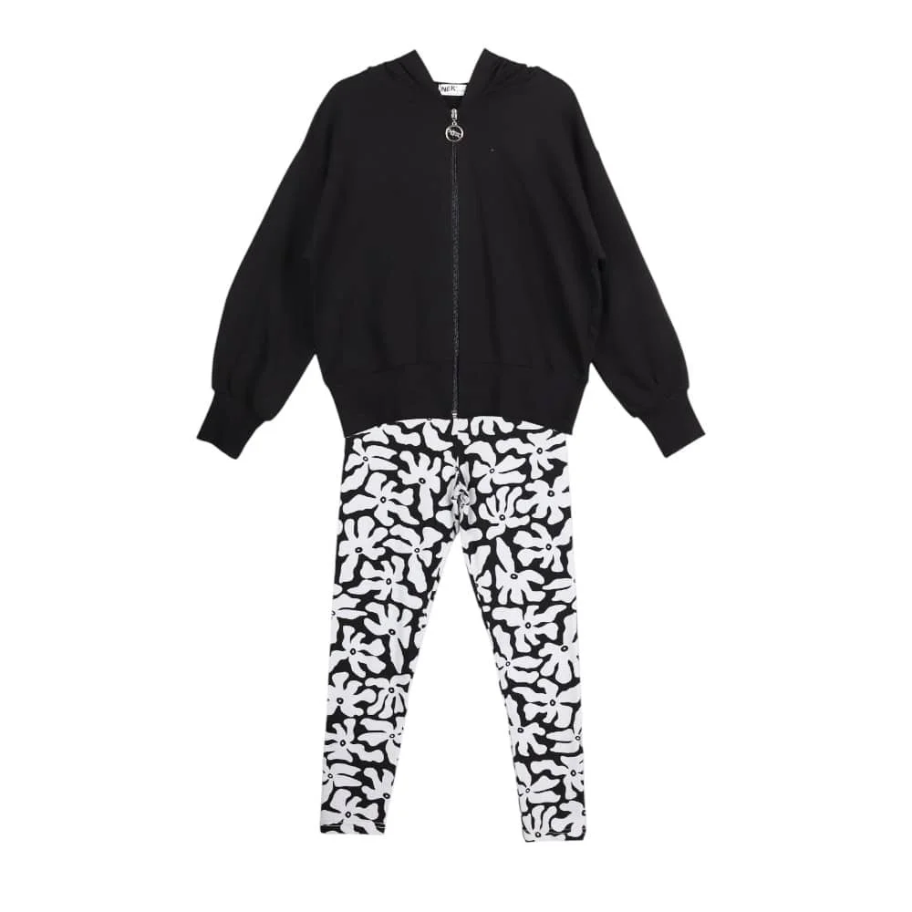 Φωτογραφία προϊόντος: NEK KIDS WEAR 27725 ΠΑΙΔΙΚΟ ΣΕΤ ΓΙΑ ΚΟΡΙΤΣΙ ΜΑΥΡΟ ΛΕΥΚΟ 3ΤΜ ΑΠΟ 6-16 ΕΤΩΝ