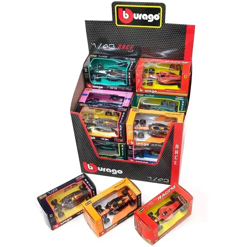 Φωτογραφία προϊόντος: BBURAGO 1:43 Formula 1 All Teams and Drivers - 1 Τεμάχιο