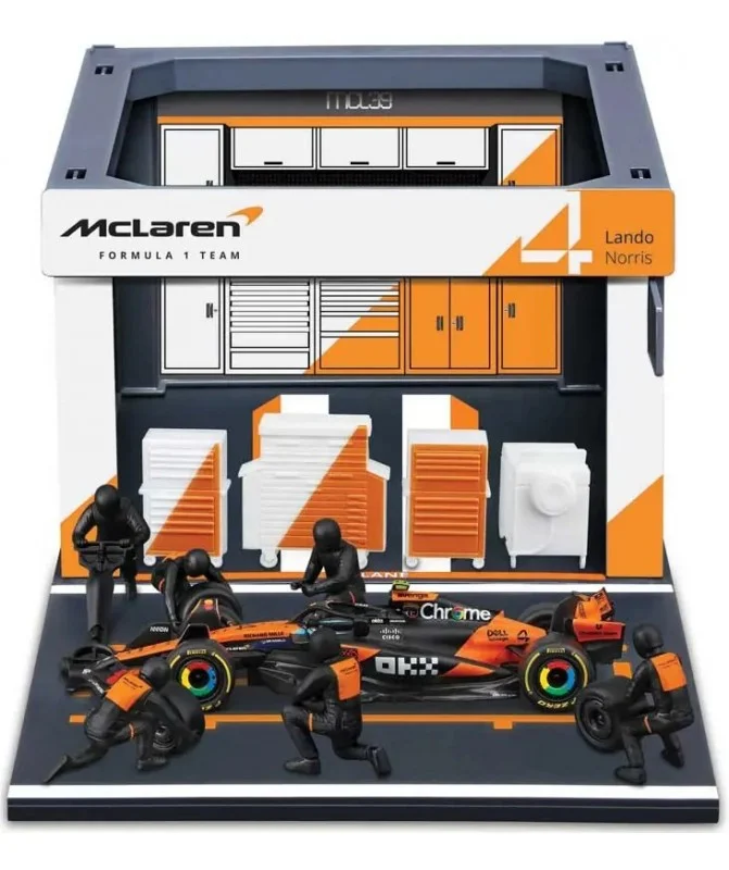 Φωτογραφία προϊόντος: BBURAGO 1:43 F1 Pit Pass - McLaren MCL39 (#4) Lando Norris