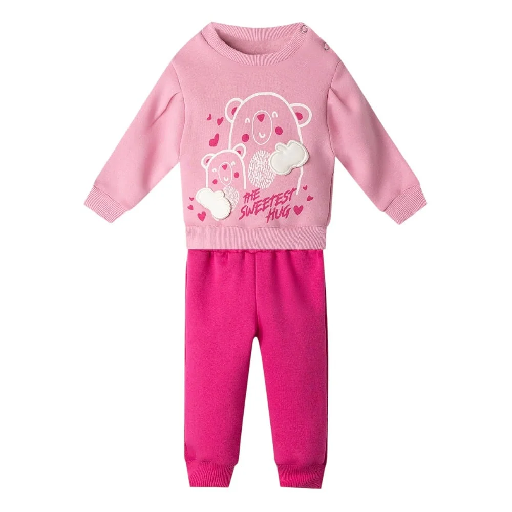 Φωτογραφία προϊόντος: NEK KIDS WEAR 172125 ΒΡΕΦΙΚΟ ΣΕΤ ΓΙΑ ΚΟΡΙΤΣΙ ΡΟΖ ΦΟΥΞΙΑ 2ΤΜ ΑΠΟ 0-24 ΜΗΝΩΝ