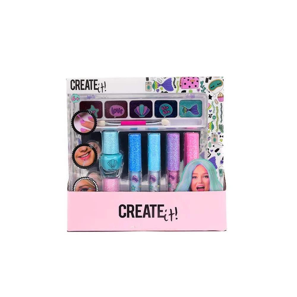 Φωτογραφία προϊόντος: CREATE IT 84141 MAKE UP SET GLITTER MARMAID