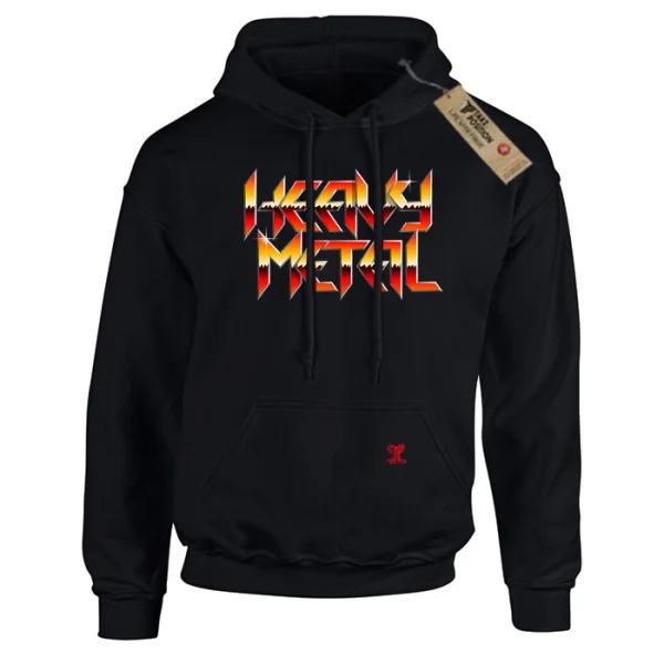 Φωτογραφία προϊόντος: Hoodie φούτερ με κουκούλα Heavy Metal Takeposition Σε Μαύρο, 907-7761b