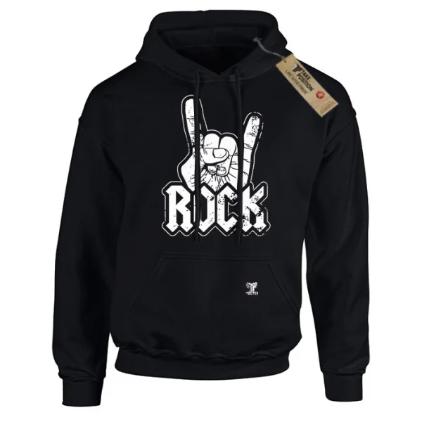 Φωτογραφία προϊόντος: Hoodie φούτερ με κουκούλα Rock Takeposition Σε Μαύρο, 907-7753b