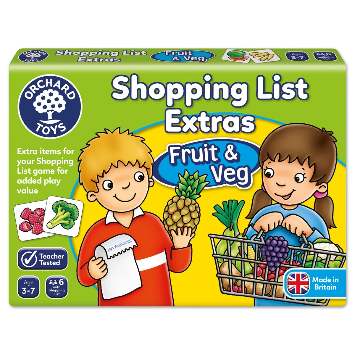 Φωτογραφία προϊόντος: Orchard Toys Shopping List Extra φρούτα και λαχανικά