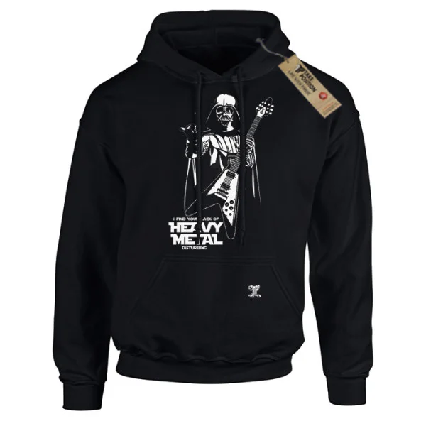 Φωτογραφία προϊόντος: Hoodie φούτερ με κουκούλα Be 100% Heavy Metal Takeposition Σε Μαύρο, 907-7781