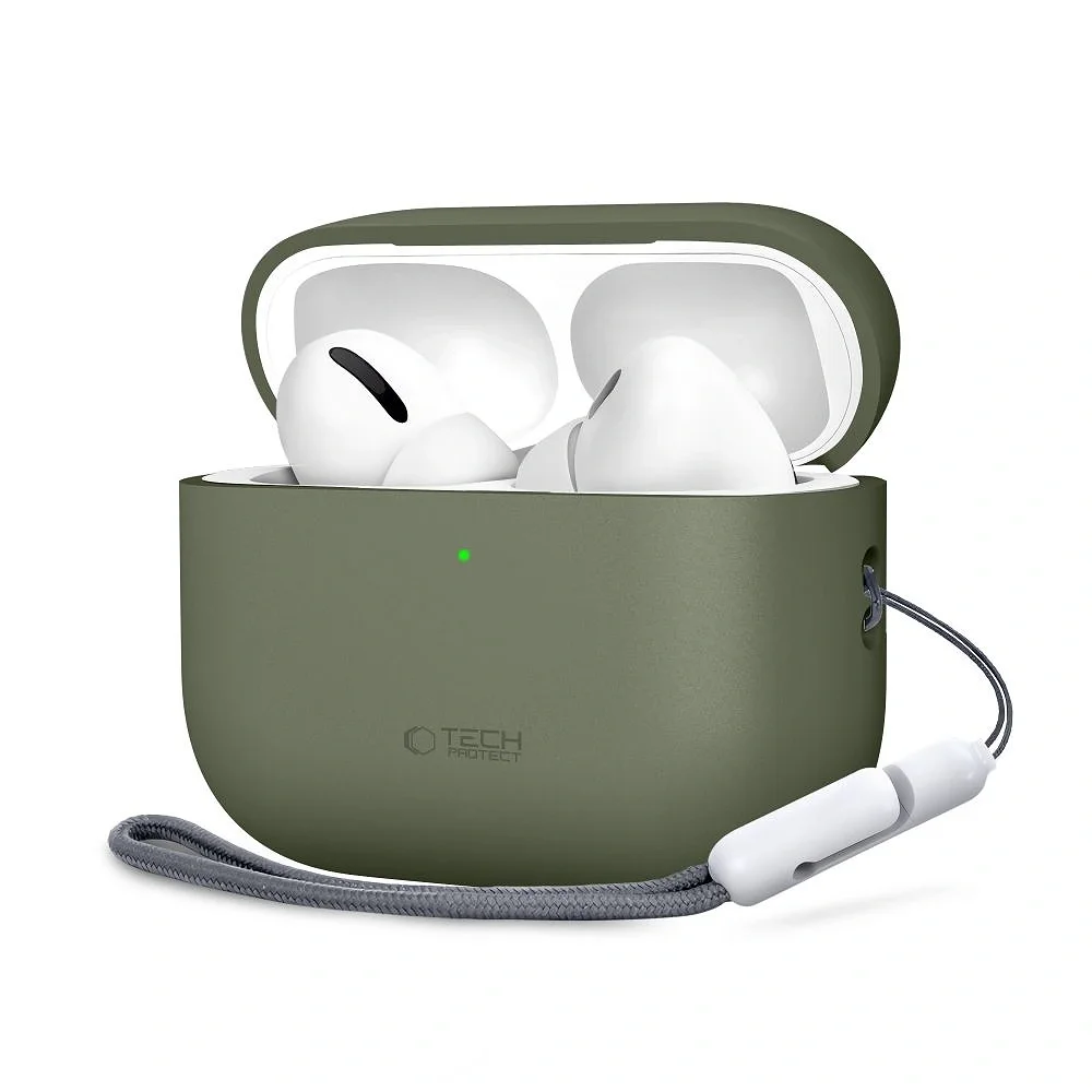 Φωτογραφία προϊόντος: Tech-Protect Θήκη Silicone Apple AirPods Pro 3 Olive Green