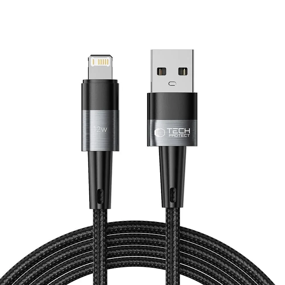 Φωτογραφία προϊόντος: Tech-Protect Καλώδιο Ultraboost USB-A/Lightning Cable 12W / 2.4A 200cm Grey