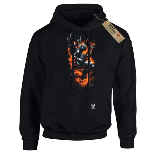 Φωτογραφία προϊόντος: Hoodie φούτερ με κουκούλα Angel Player Takeposition Σε Μαύρο, 907-7751b
