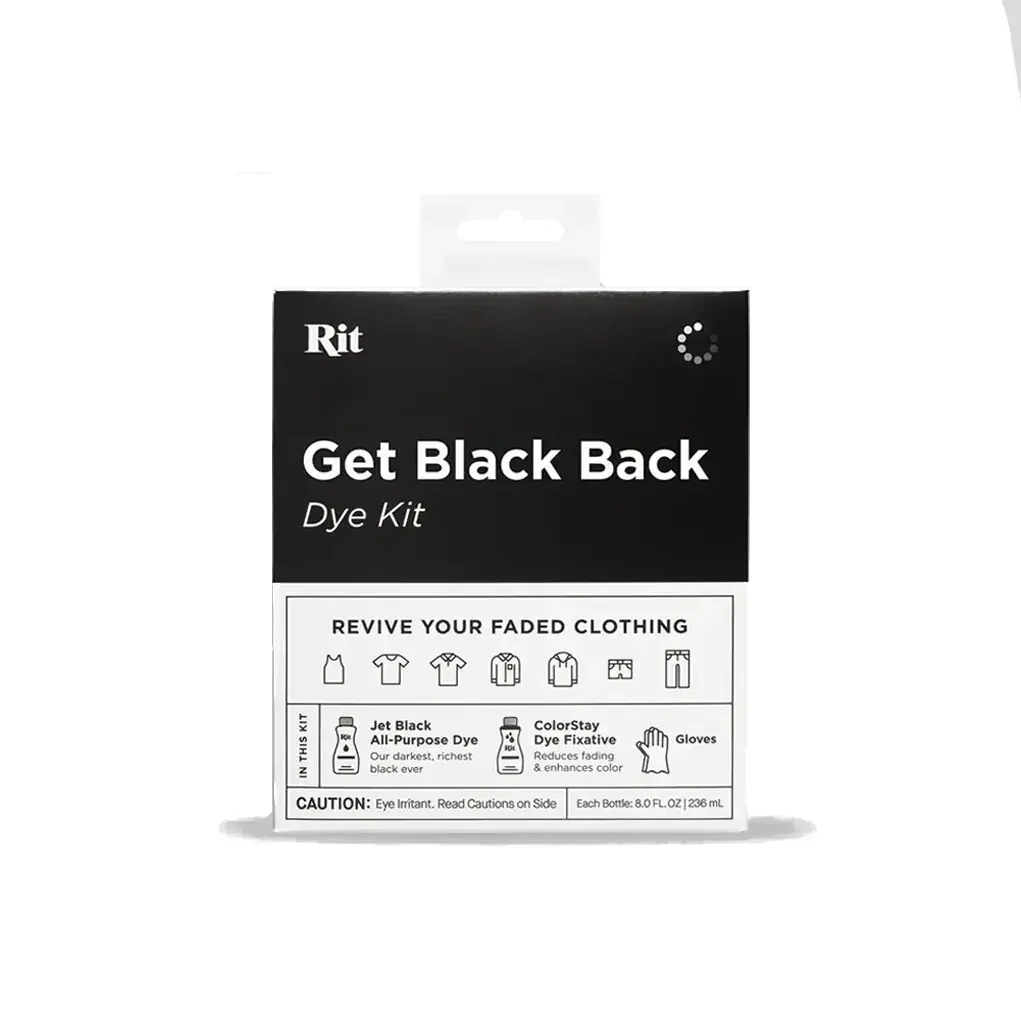 Φωτογραφία προϊόντος: RIT DYE Get Black Back Dye Kit