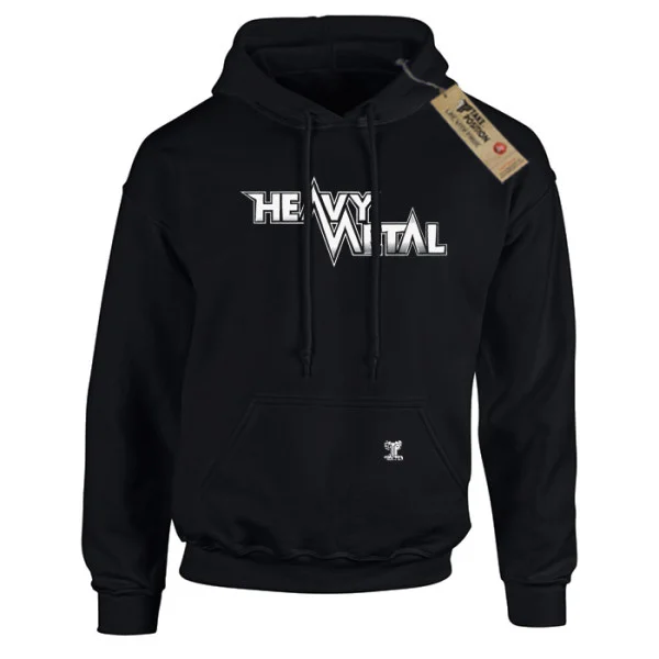Φωτογραφία προϊόντος: Hoodie φούτερ με κουκούλα Heavy Metal Takeposition Σε Μαύρο, 907-7778