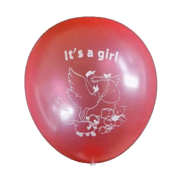 Φωτογραφία προϊόντος: Maskarata 100τεμ μπαλόνιa latex 30cm its a girl n.90, Swan, m8006-gir