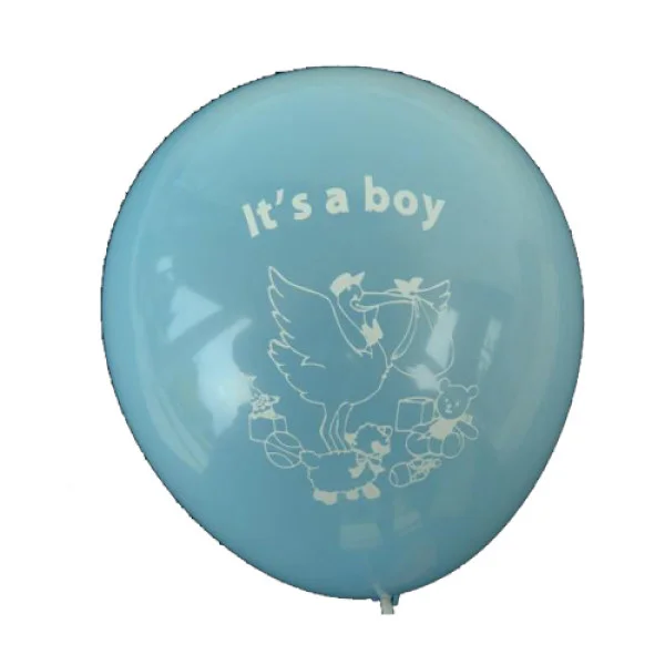 Φωτογραφία προϊόντος: Maskarata 100τεμ μπαλόνιa latex 30cm its a boy n.90, Swan, m8006-boy