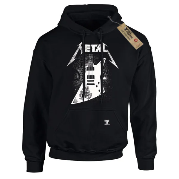 Φωτογραφία προϊόντος: Hoodie φούτερ με κουκούλα Metal Takeposition Σε Μαύρο, 907-7758b