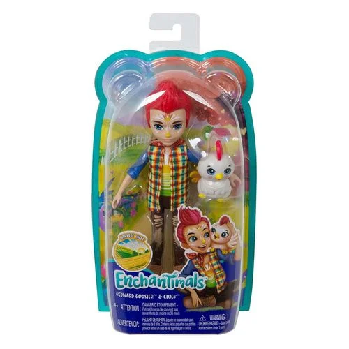Φωτογραφία προϊόντος: Mattel Enchantimals - Κούκλα Και Ζωάκι Φιλαράκι Redward Rooster +amp; Cluck FNH22/GJX39