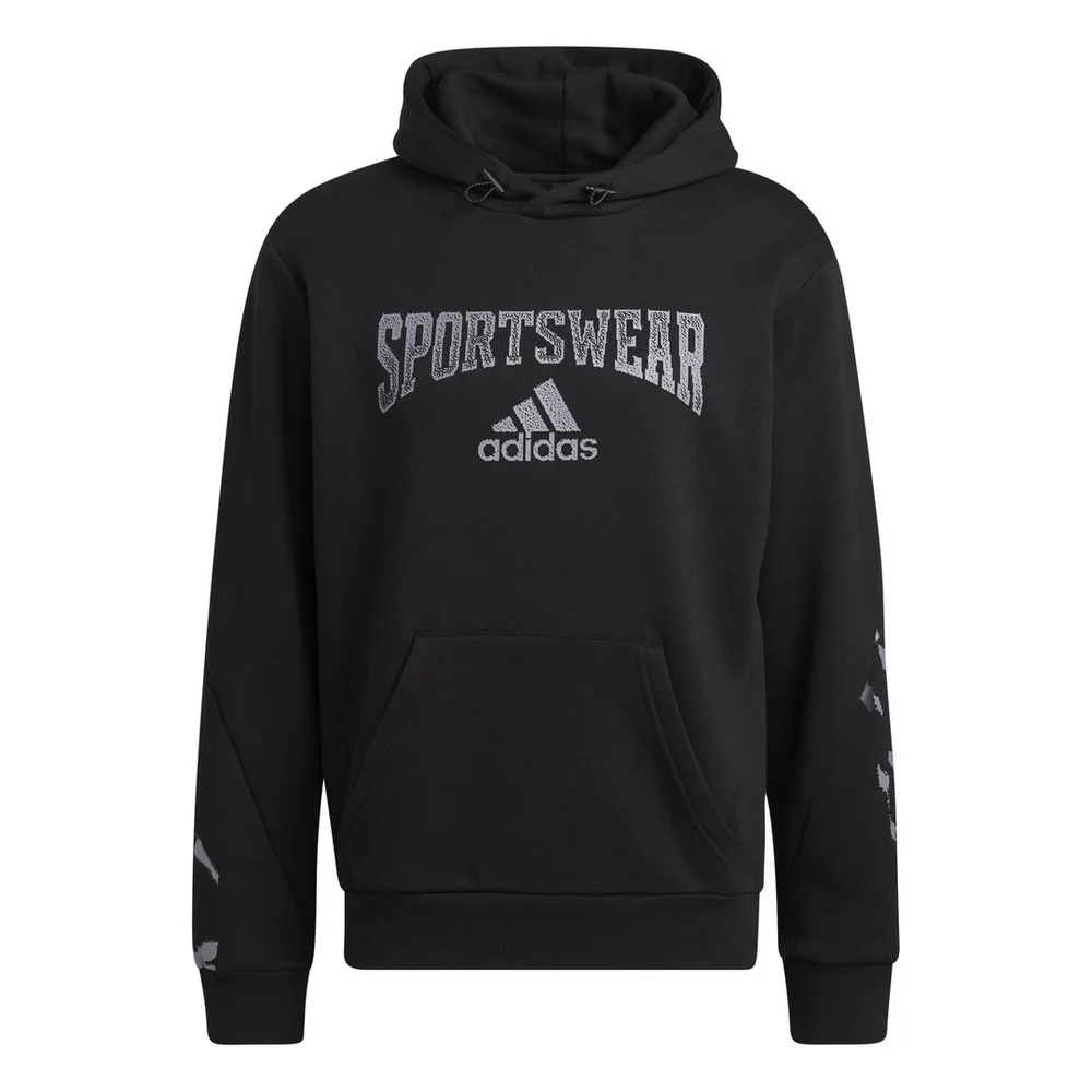 Φωτογραφία προϊόντος: ADIDAS Reverse Retro Future Icons Graphic Hoodie H19267 1011 ΜΑΥΡΟ