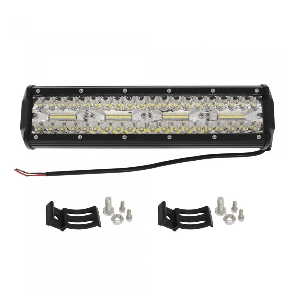 Φωτογραφία προϊόντος: OEM LED Αδιάβροχη Μπάρα Αλουμινίου 12V-24V 30cm 240W 76 SMD IP68 19200LM 6000K OYQP-0033