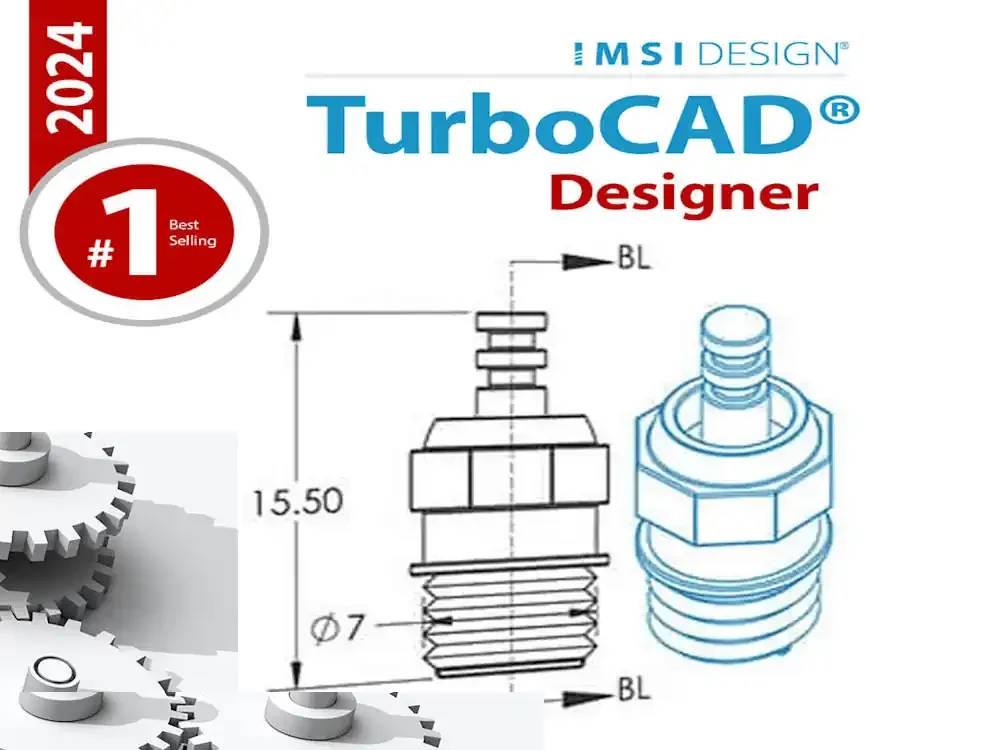 Φωτογραφία προϊόντος: TurboCAD 2024 Designer Lifetime (1 Device/1 Year) License - Ηλεκτρονική άδεια