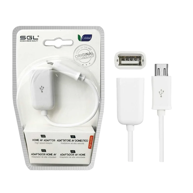 Φωτογραφία προϊόντος: Tradesor Αντάπτορας για Android - USB-A female/Micro USB - T21S-01 - 096032
