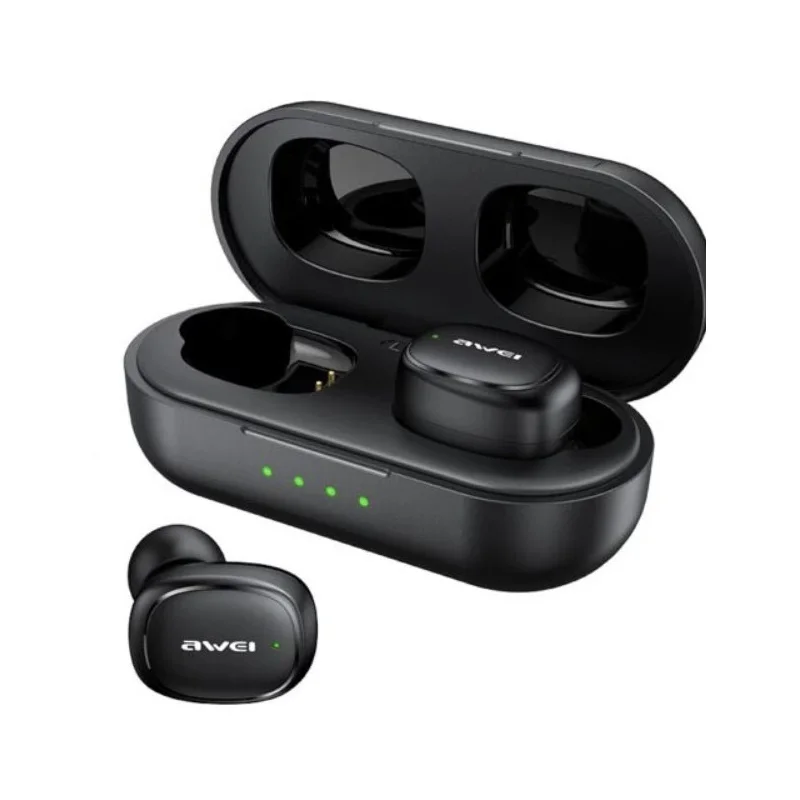 Φωτογραφία προϊόντος: Ασύρματα ακουστικά Bluetooth με θήκη φόρτισης - T13 Pro - Awei - 888681