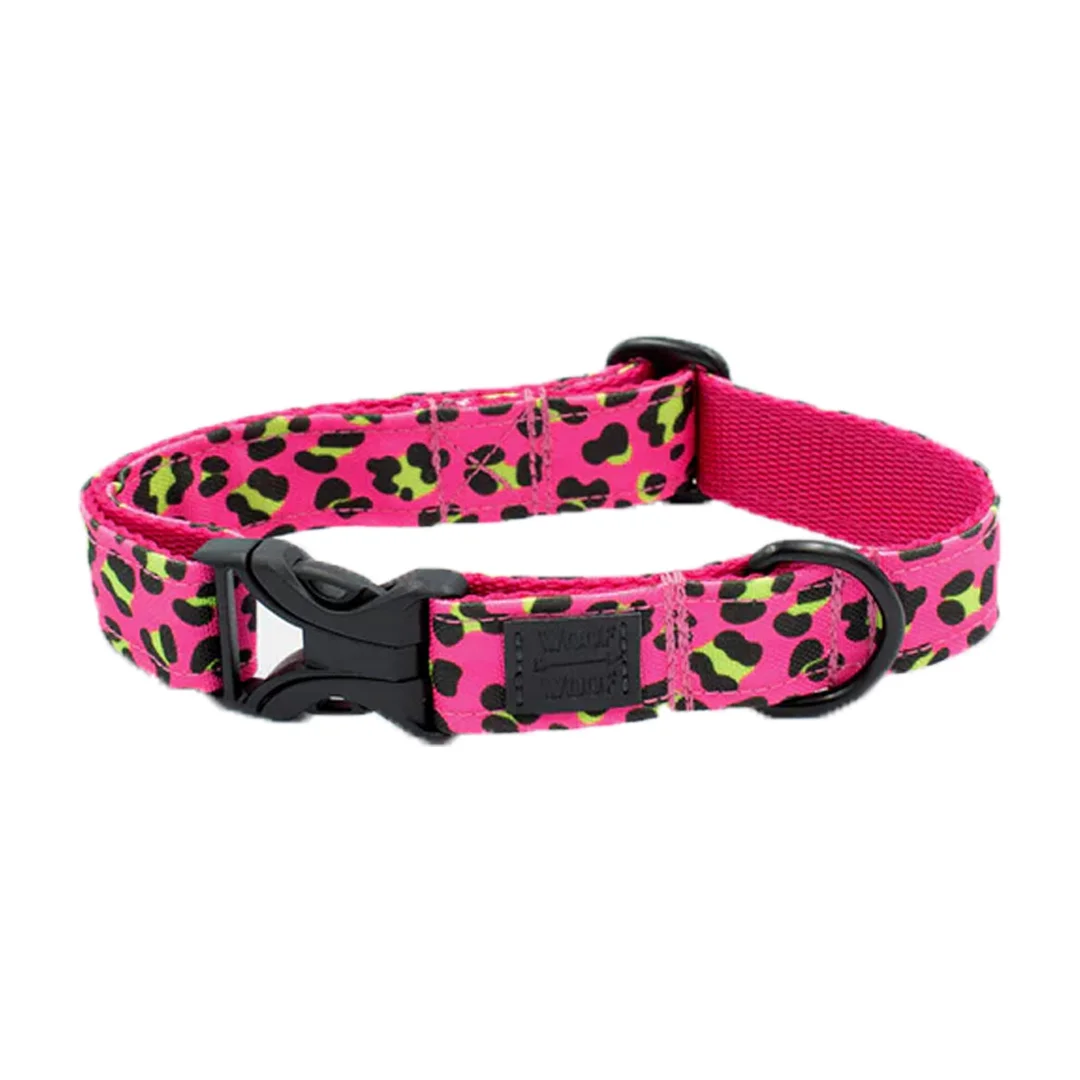 Φωτογραφία προϊόντος: WoofWoof Woof Woof Neon Leopard Collar Medium