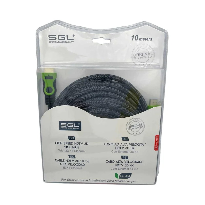 Φωτογραφία προϊόντος: SGL Καλώδιο HDMI - B1593 - High Speed - 1.4V - Male/Male - 10m - 094915