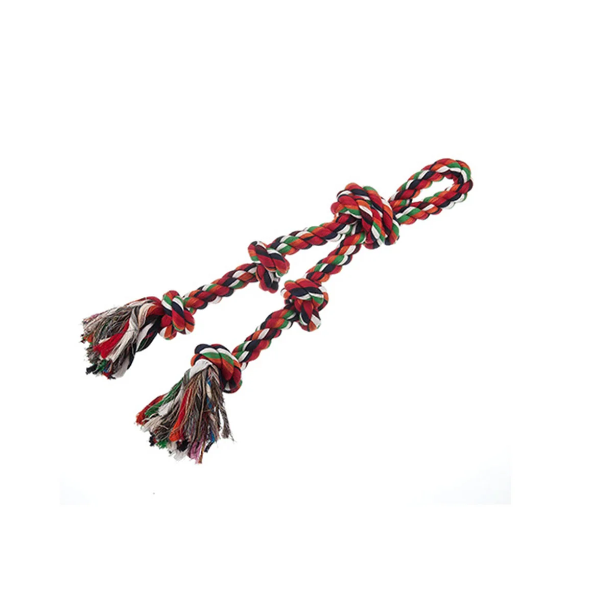 Φωτογραφία προϊόντος: Pet Interest Cotton 5 Knots Σχοινί Παιχνίδι Σκύλου 65εκ.