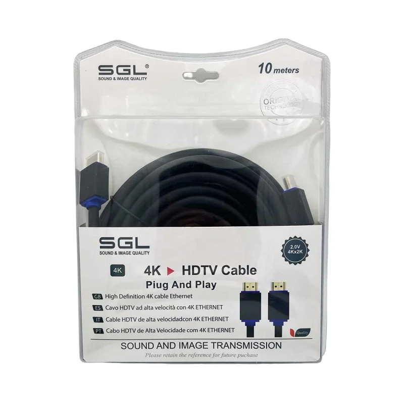 Φωτογραφία προϊόντος: SGL Καλώδιο HDMI - 1592 - Male/Male - 10m - 094731