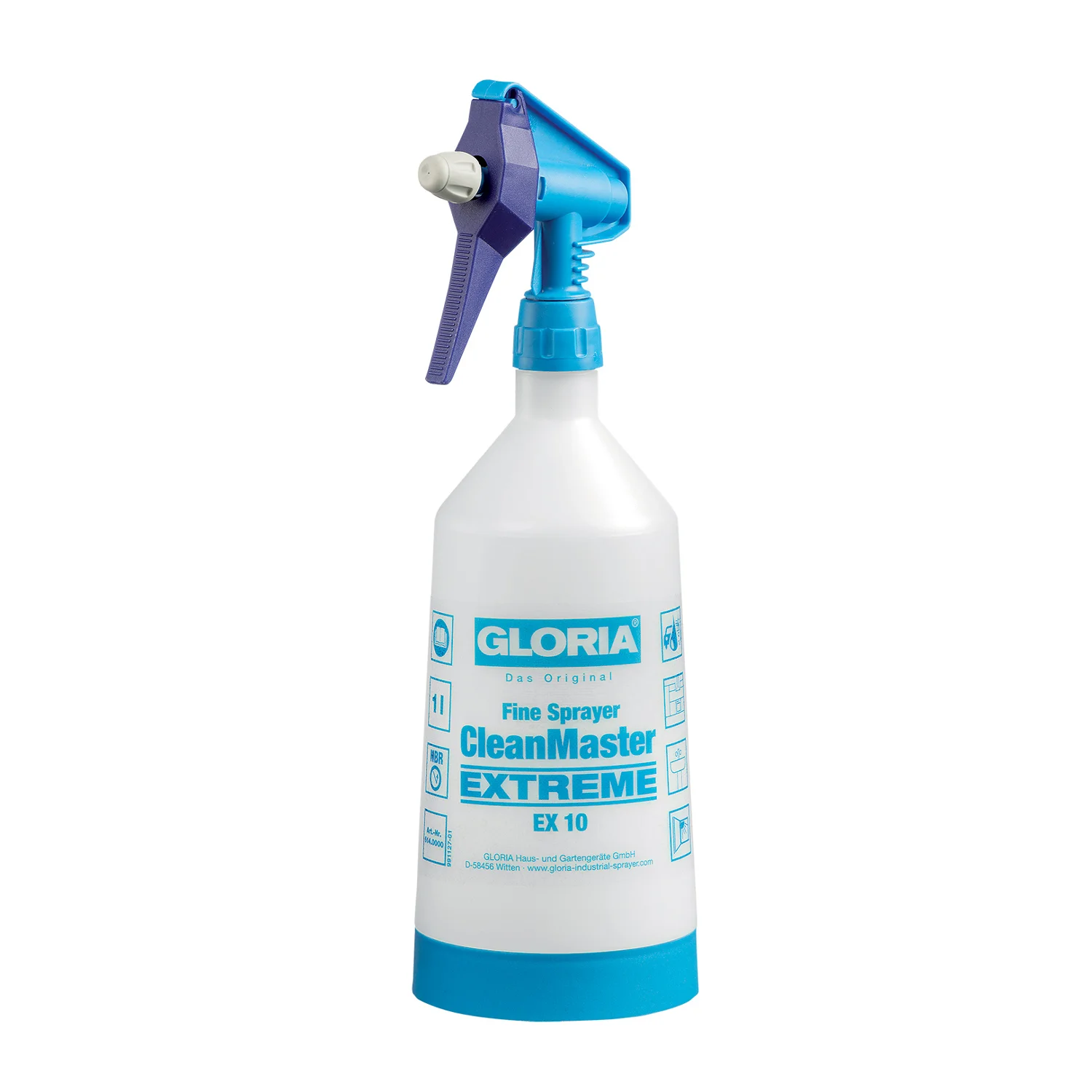 Φωτογραφία προϊόντος: GLORIA CleanMaster Extreme EX 10 Χειροκίνητος Ψεκαστήρας Διπλής Ενέργειας 1L