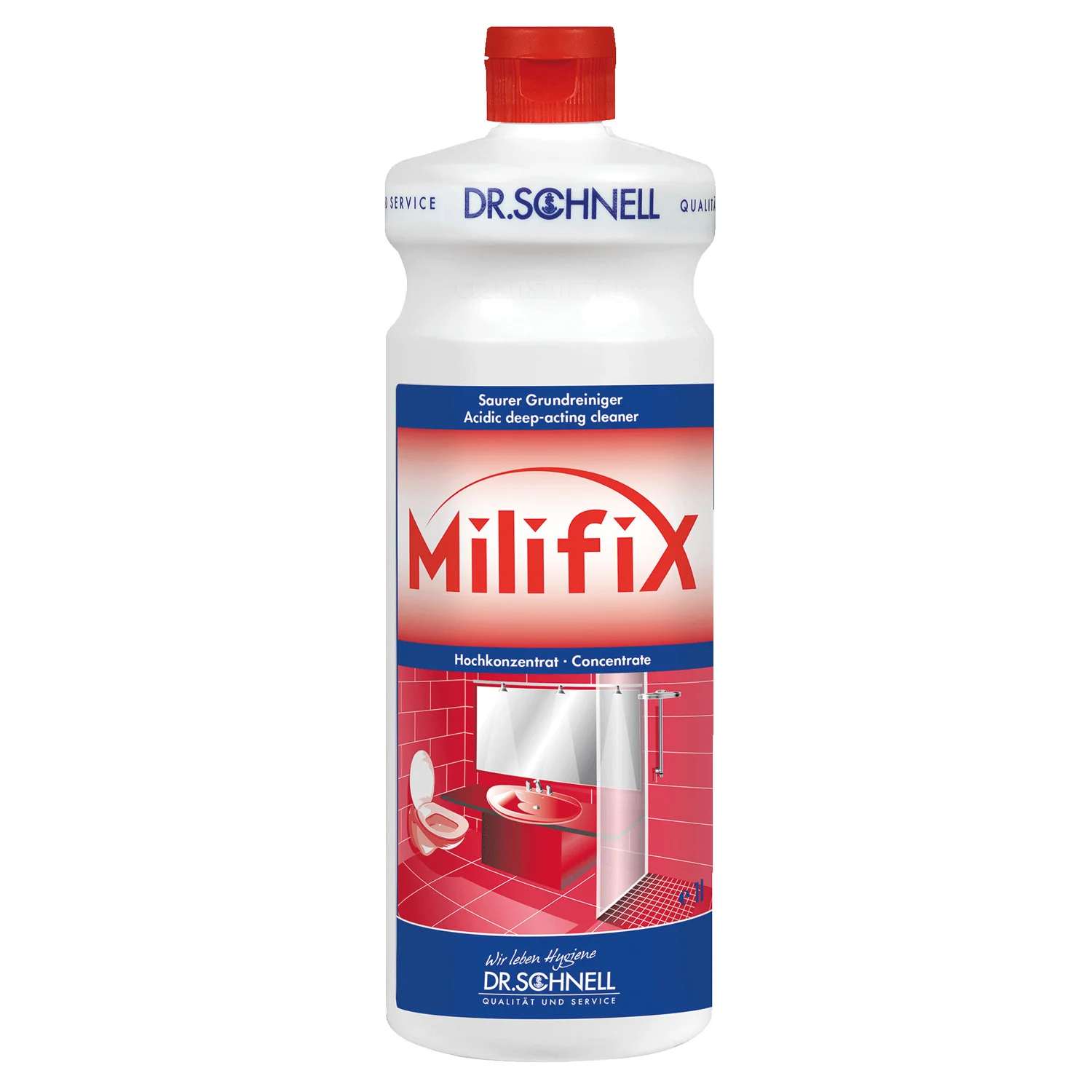Φωτογραφία προϊόντος: Dr. Schnell Milifix Ισχυρό Όξινο Καθαριστικό 1L