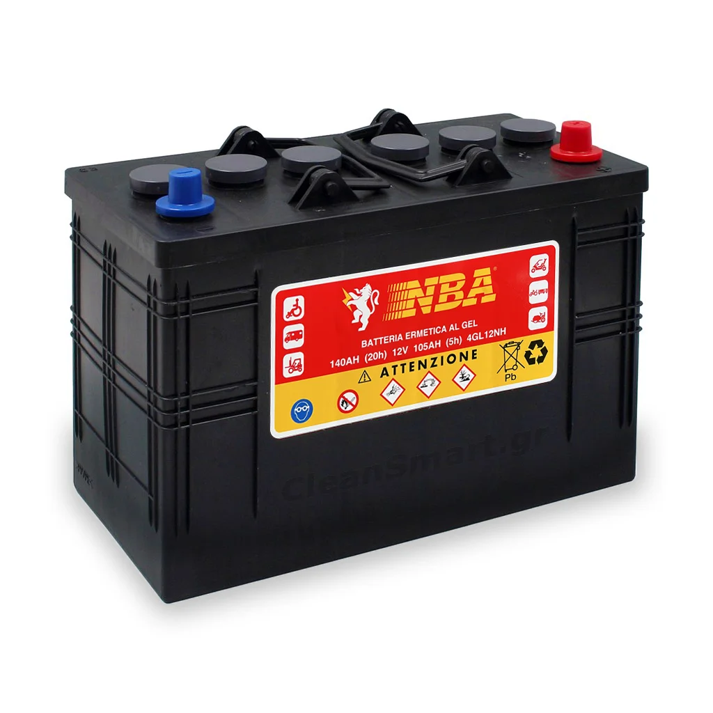 Φωτογραφία προϊόντος: Σετ μπαταριών NBA Gel 4GL12NH 12V-105Ah (2τμχ)