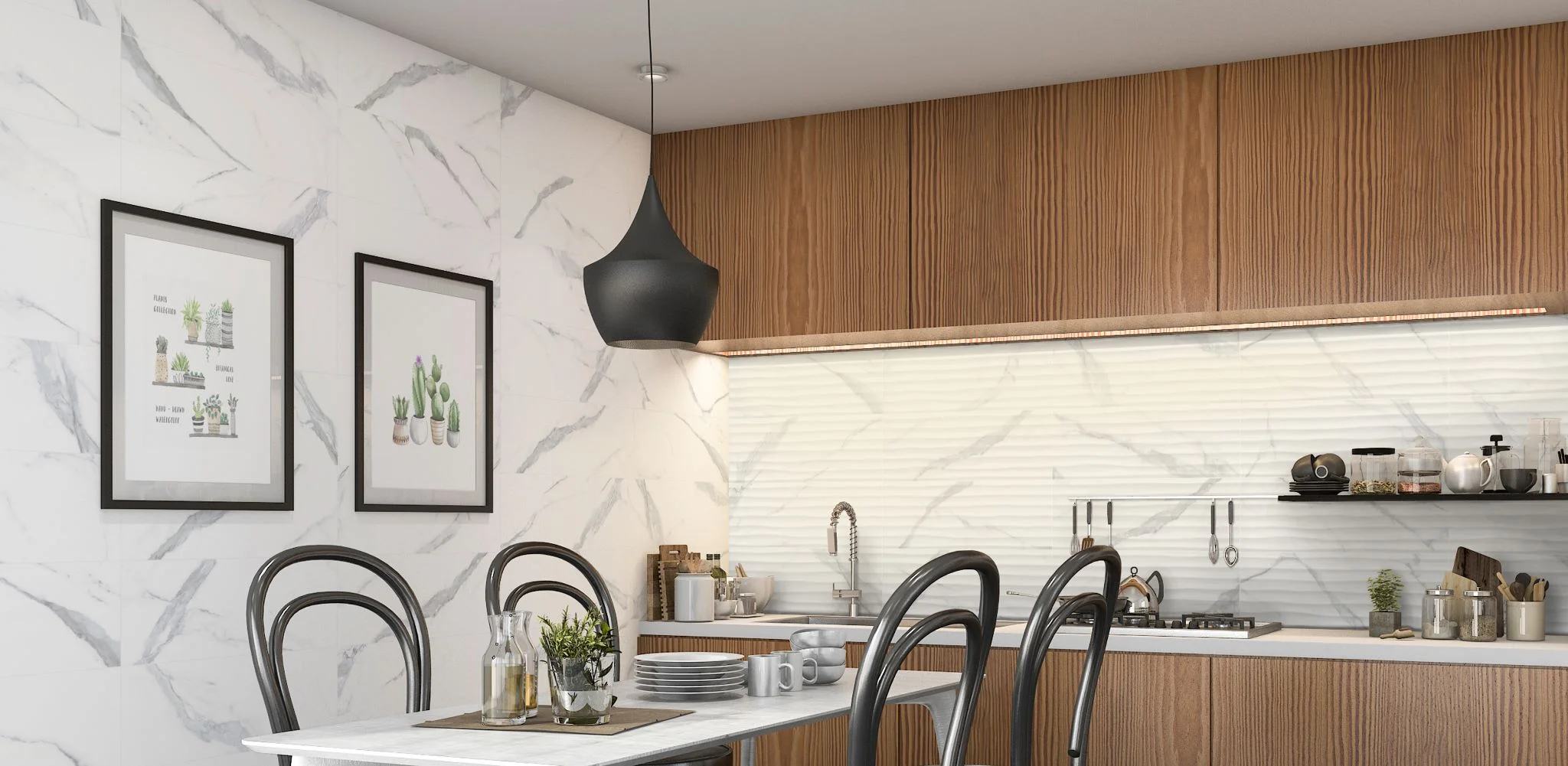 Φωτογραφία προϊόντος: KEROS CERAMICA Πλακάκι Τοίχου KEROS TAJMAHAL DECORADO DUNE STATUARIO 25X75