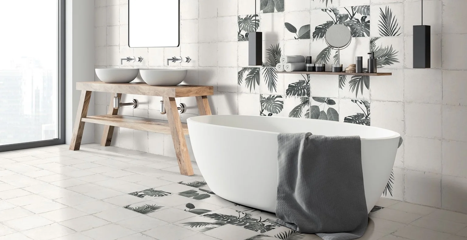 Φωτογραφία προϊόντος: KEROS CERAMICA Πλακάκι Τοίχου KEROS DECORADO BOTANIC WINTER 25X25