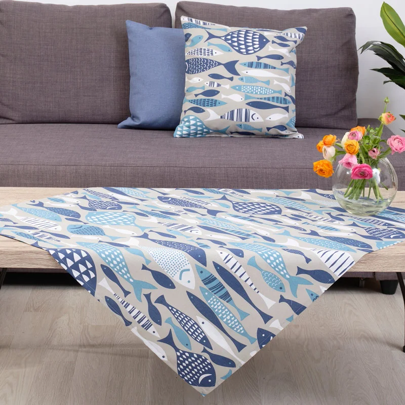 Φωτογραφία προϊόντος: Καρέ 85x85 Dimeco Aquarius Blue 85x85