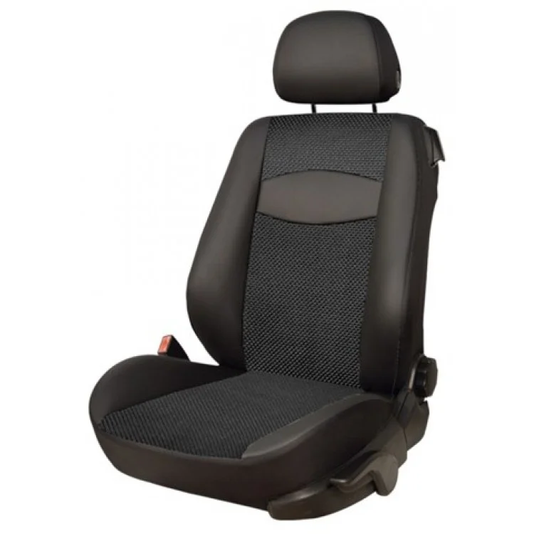 Φωτογραφία προϊόντος: coverlux ΚΑΛΥΜΜΑΤΑ ΑΥΤΟΚΙΝΗΤΟΥ ΣΕΤ ΔΕΡΜΑΤΙΝΗ ΔΙΧΡΩΜΟ ΔΙΧΤΥ ΓΙΑ Nissan Micra 09/13>02/17 4TEM