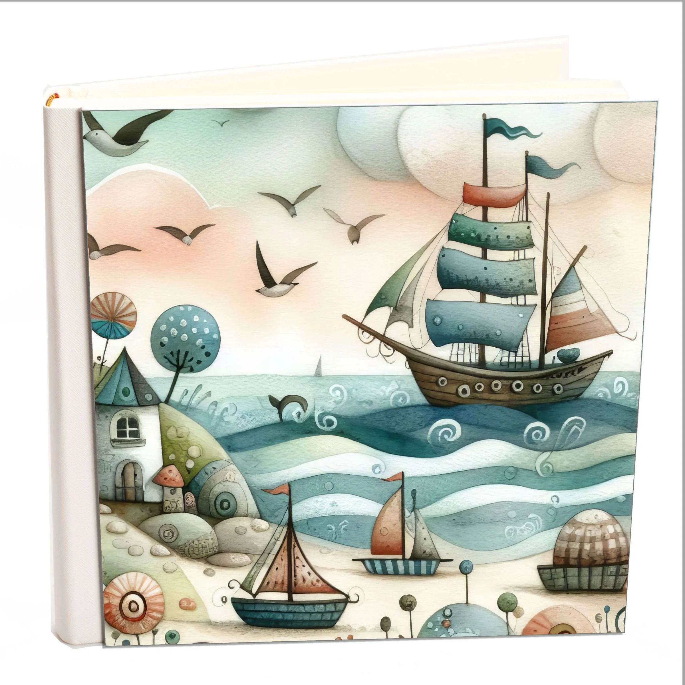Φωτογραφία προϊόντος: HOPER Άλμπουμ my album escape journals 03 boho style με ριζόχαρτο 24x24cm και κουτί άλμπουμ
