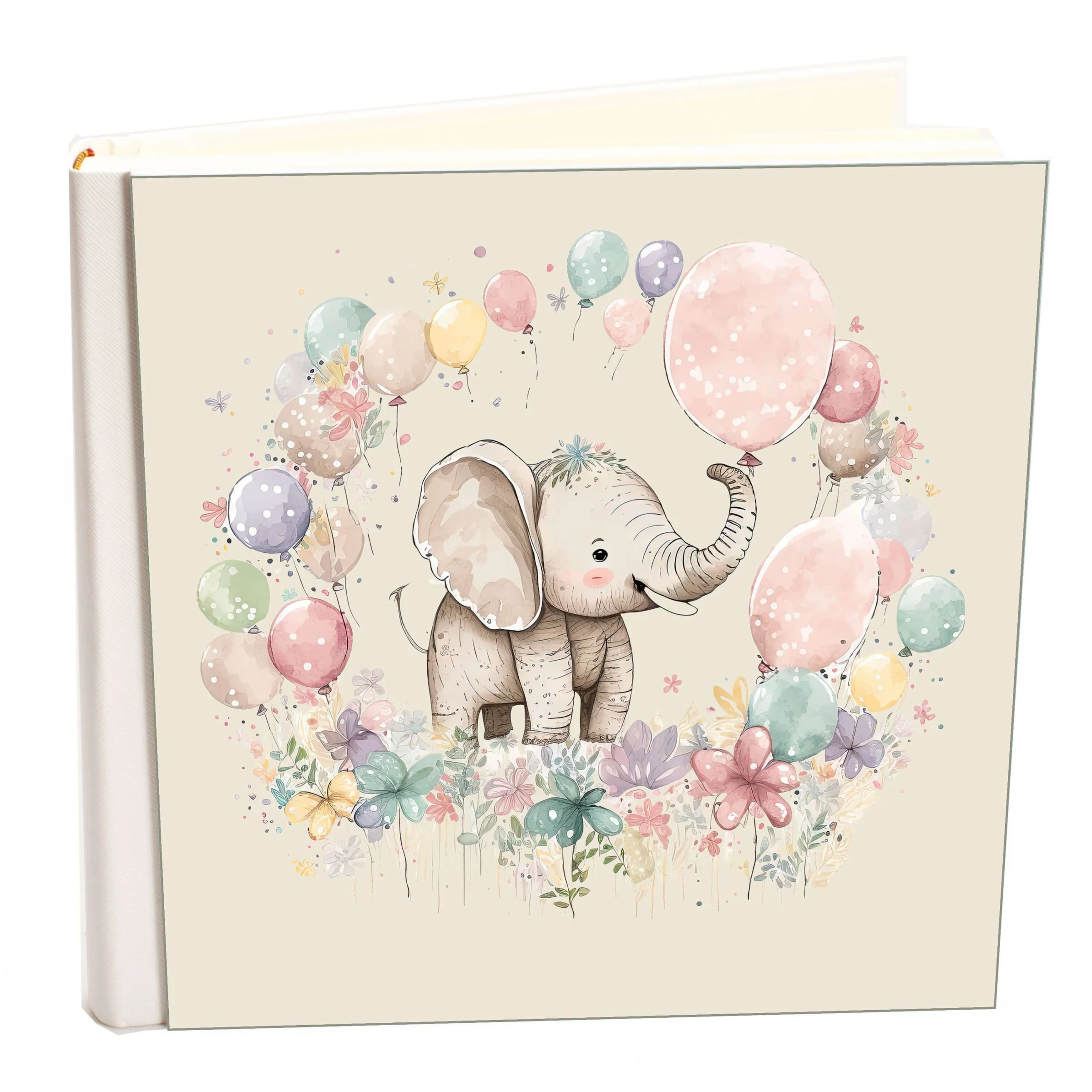 Φωτογραφία προϊόντος: HOPER Άλμπουμ my album elephant 29 boho style με ριζόχαρτο 30x30cm και κουτί άλμπουμ