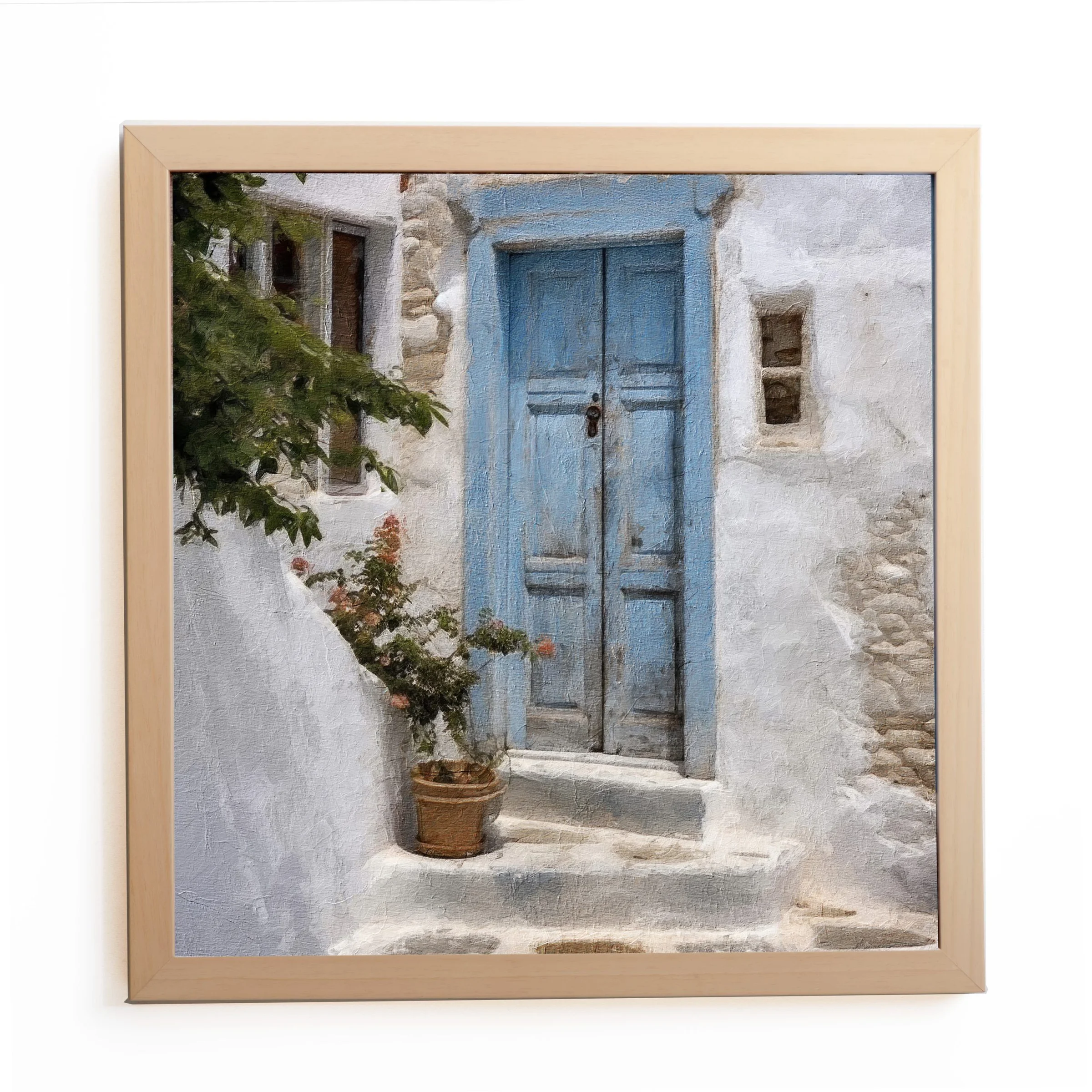 Φωτογραφία προϊόντος: HOPER Θέμα (island 2 ) 1 Κάδρο 37x37cm κορνίζα ξύλινη χρώμα φυσικό ξύλο θέμα με πλαστικοποίηση (Κ 2033/83+2 island)