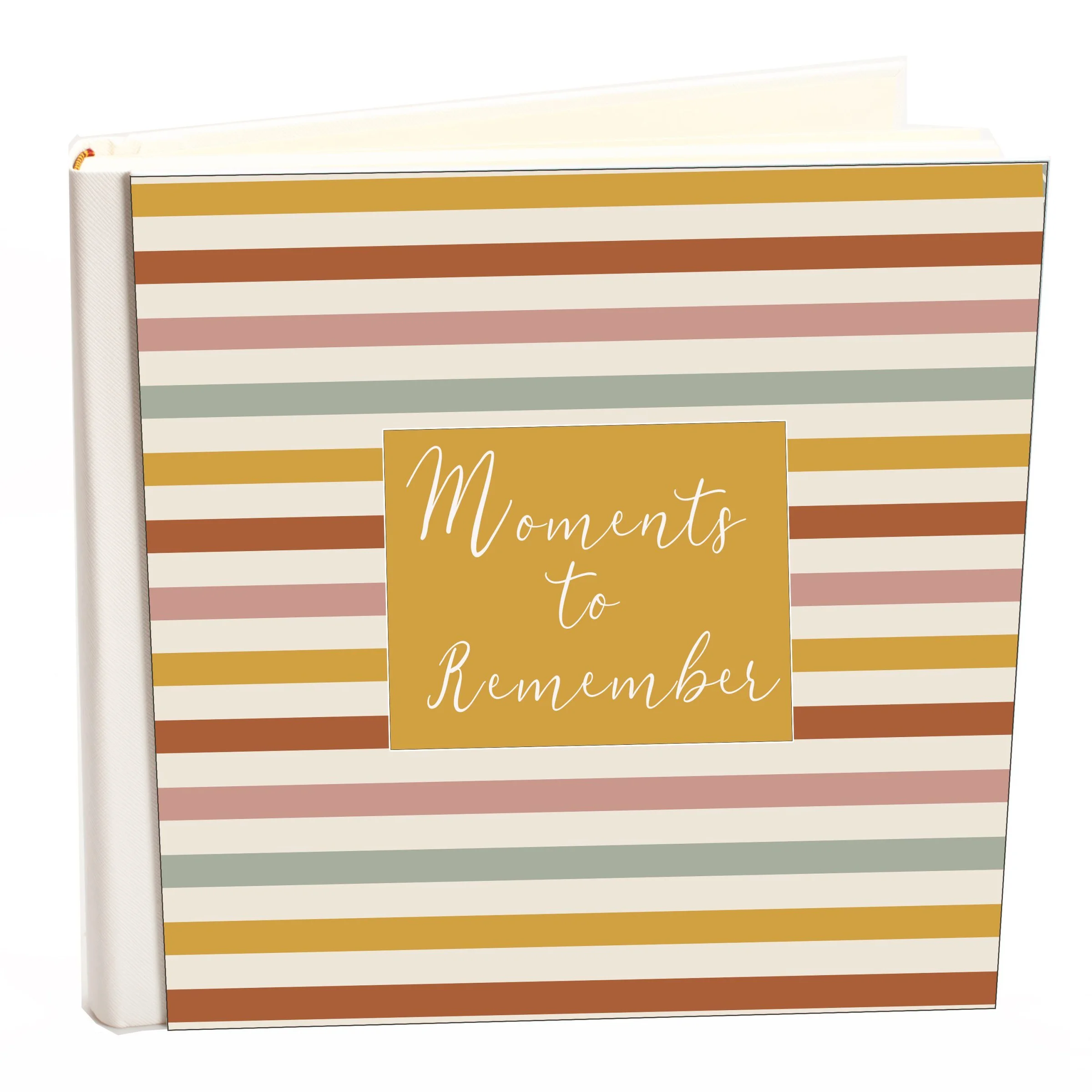 Φωτογραφία προϊόντος: HOPER Άλμπουμ my album moments to remember 16 boho style με ριζόχαρτο 30x30cm και κουτί άλμπουμ