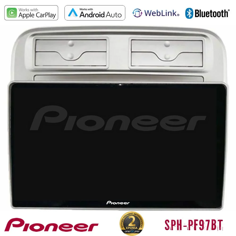 Φωτογραφία προϊόντος: Pioneer SPH-PF97BT Series Fiat Grande Punto 2006-2011 Multimedia Station 9 (Tablet Style) Με Carplay & Android Auto