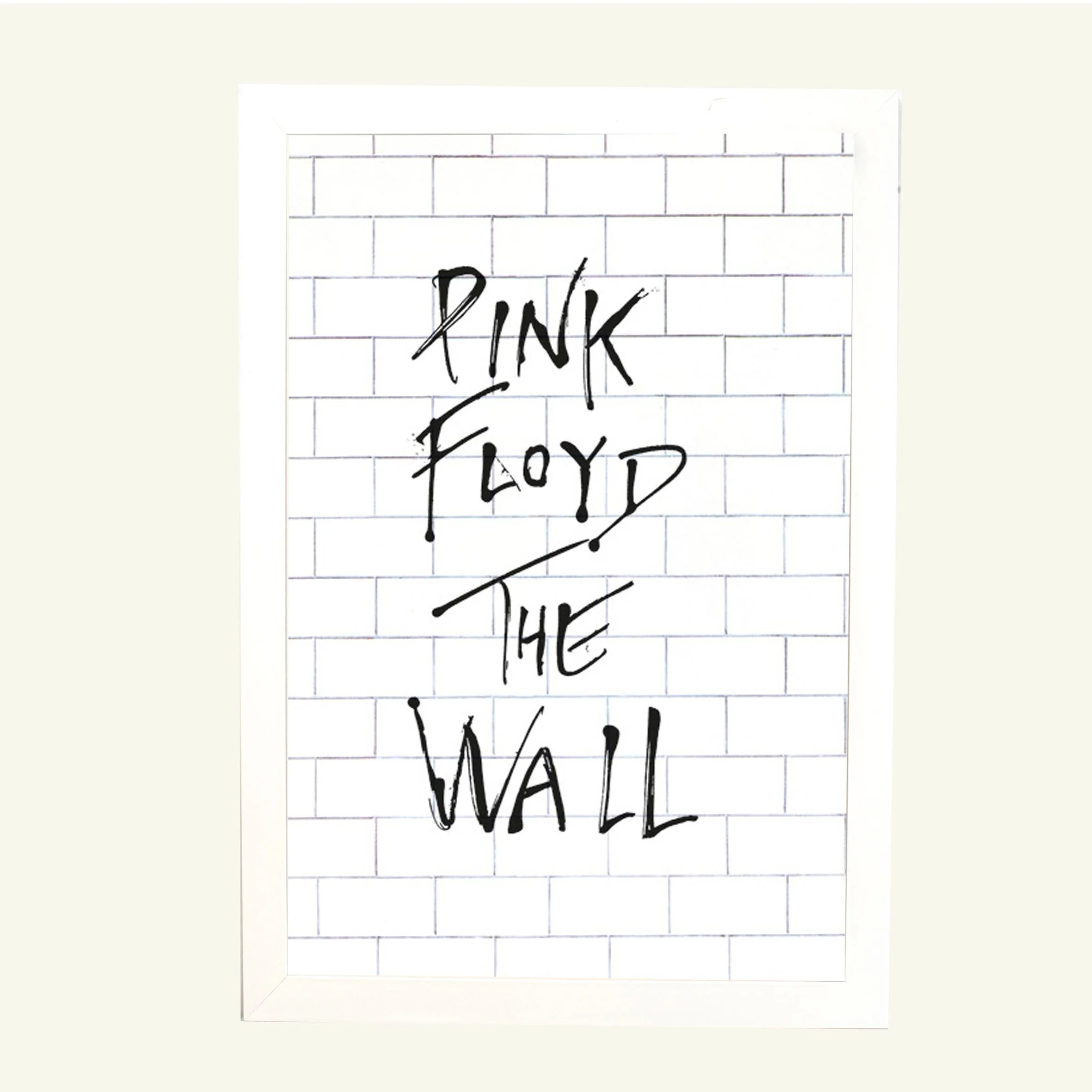 Φωτογραφία προϊόντος: HOPER Αφίσα Pink Floyd The Wall 61x91,5εκ Κορνίζα Ξύλινη Σε 10 Χρώματα Με Ακρυλικό Τζάμι Άθραυστο K1041+PP34838#02