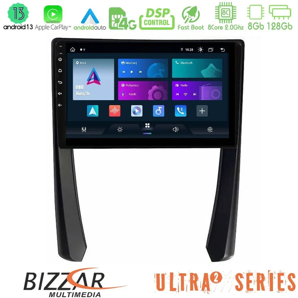 Φωτογραφία προϊόντος: Bizzar Ultra Series Porsche 911/Cayman/Boxster 8core Android13 8+128GB Navigation Multimedia Tablet 9