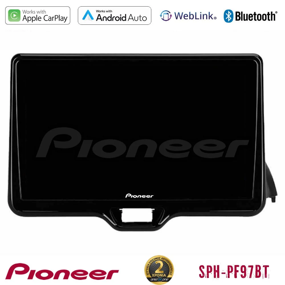 Φωτογραφία προϊόντος: Pioneer SPH-PF97BT Series Toyota Yaris 2020-> Multimedia Station 10 (Tablet Style) Με Carplay & Android Auto