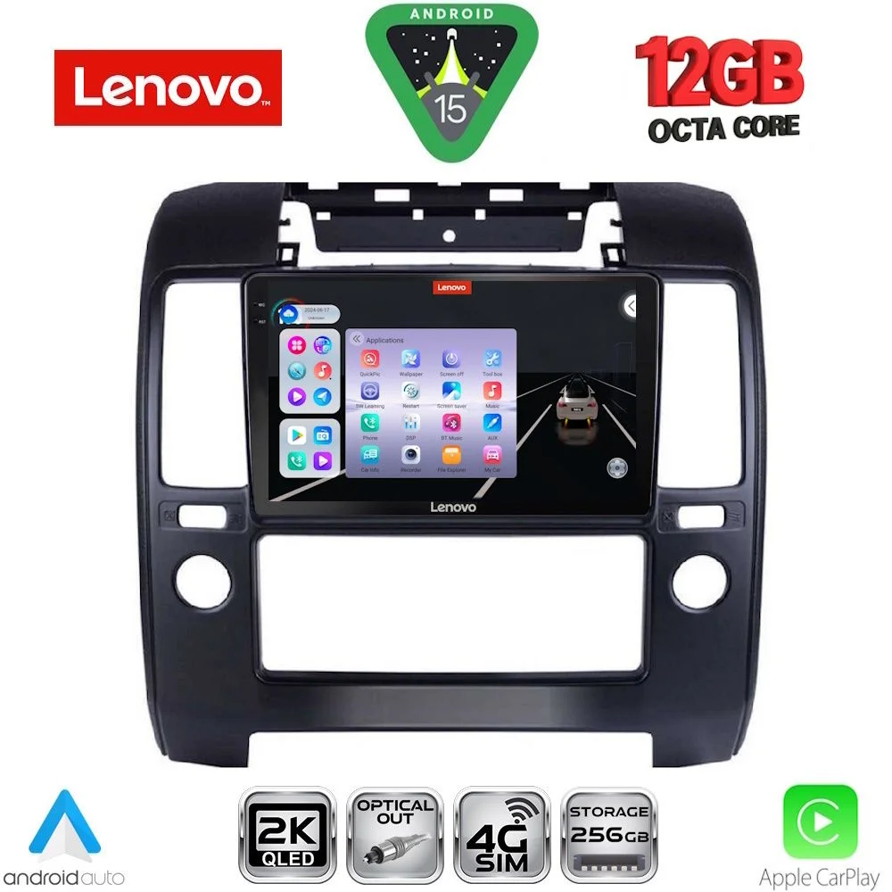 Φωτογραφία προϊόντος: LENOVO SSZ 12454_CPA A/C (9inc) MULTIMEDIA TABLET for NISSAN NAVARA D40 mod. 2006-2011 με A/C