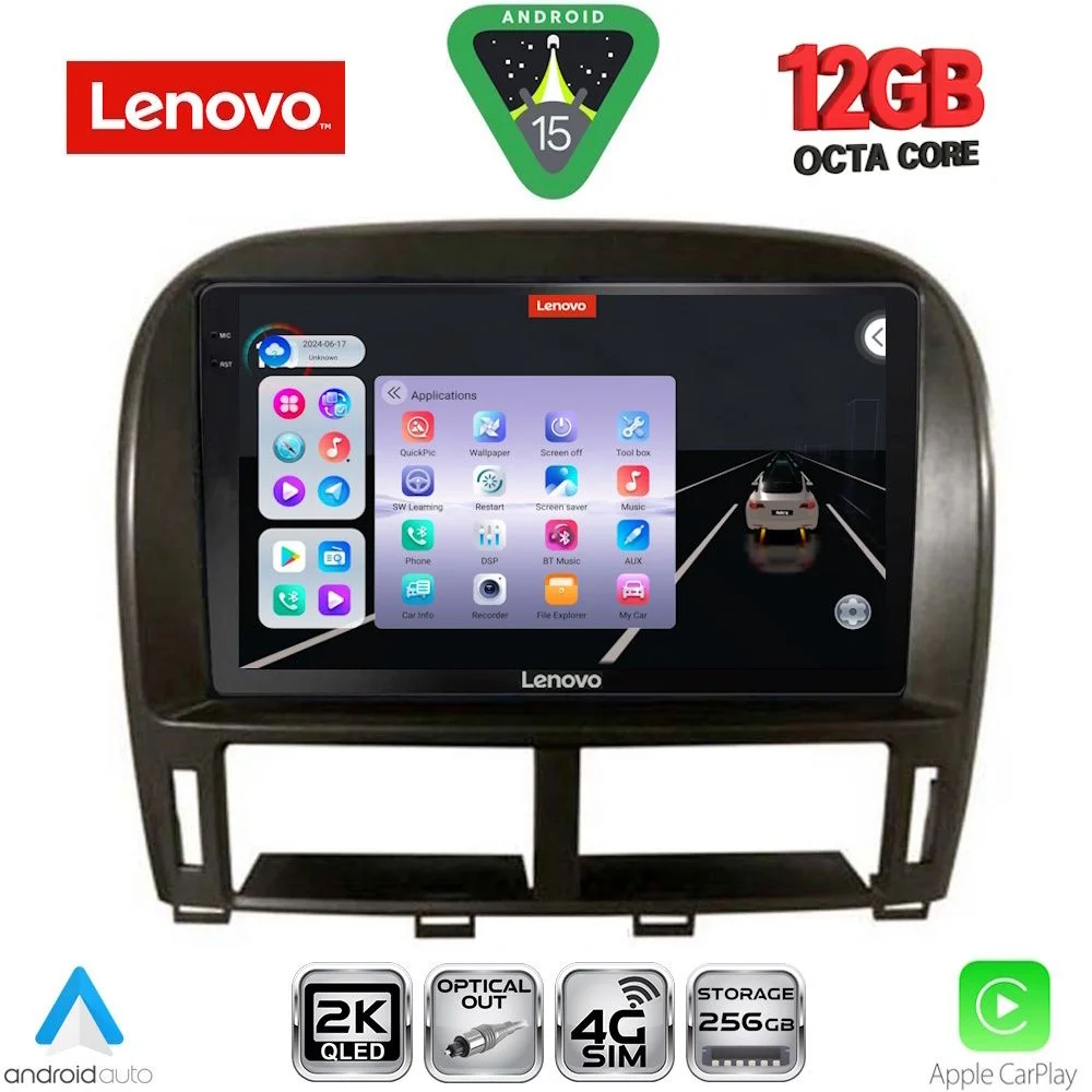 Φωτογραφία προϊόντος: LENOVO SSZ 12343_CPA (9inc) MULTIMEDIA TABLET for LEXUS LS 430 – XF 430 mod. 2000-2006