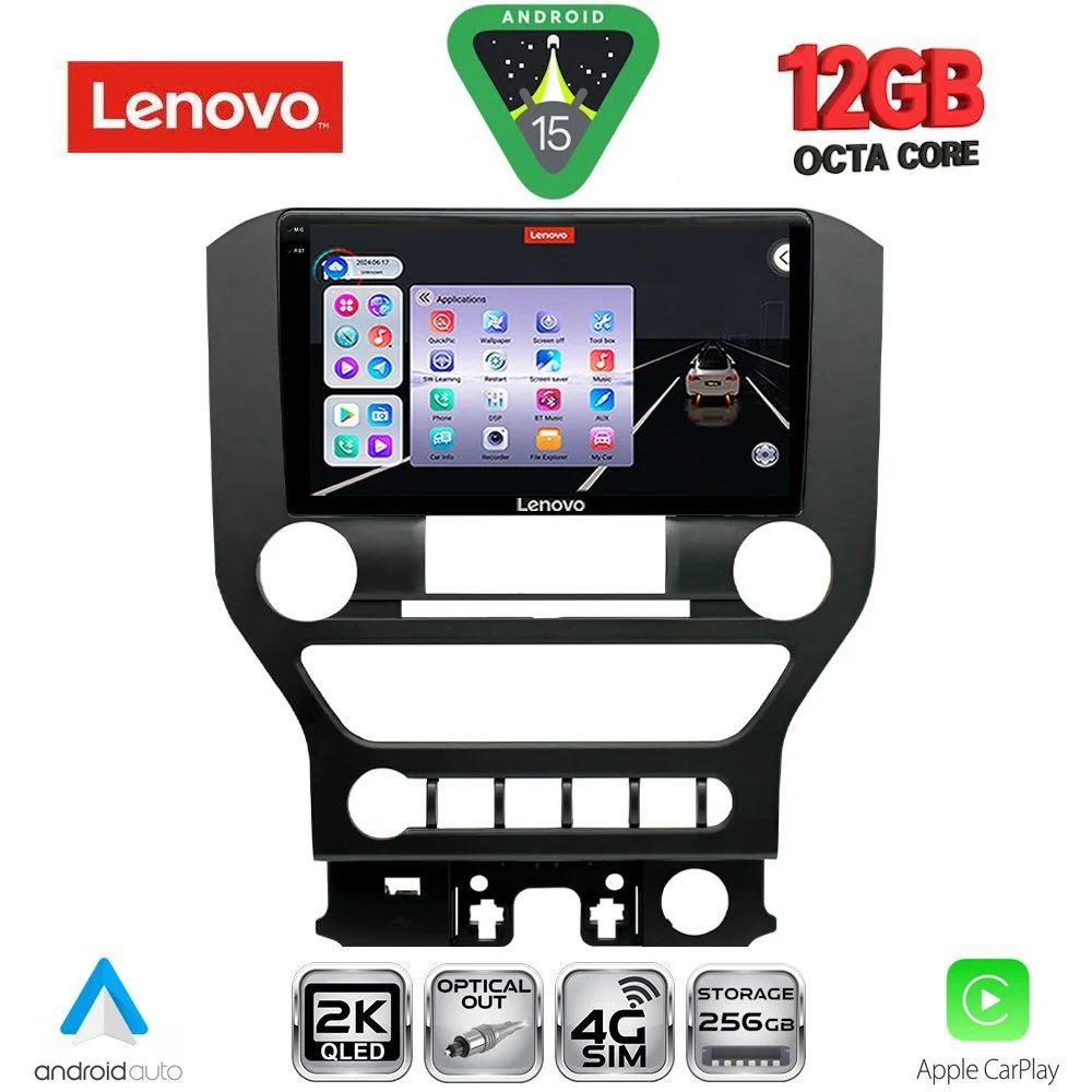 Φωτογραφία προϊόντος: LENOVO SSZ 12166_CPA 4BUT (9inc) MULTIMEDIA TABLET for FORD MUSTANG mod. 2015-2020