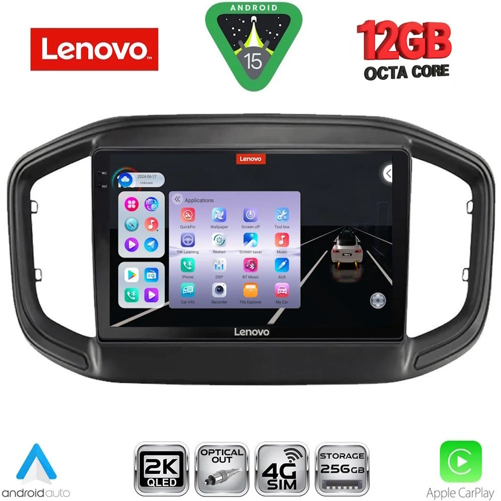 Φωτογραφία προϊόντος: LENOVO SSZ 12147_CPA (9inc) MULTIMEDIA TABLET for FIAT STRADA mod. 2020-2026